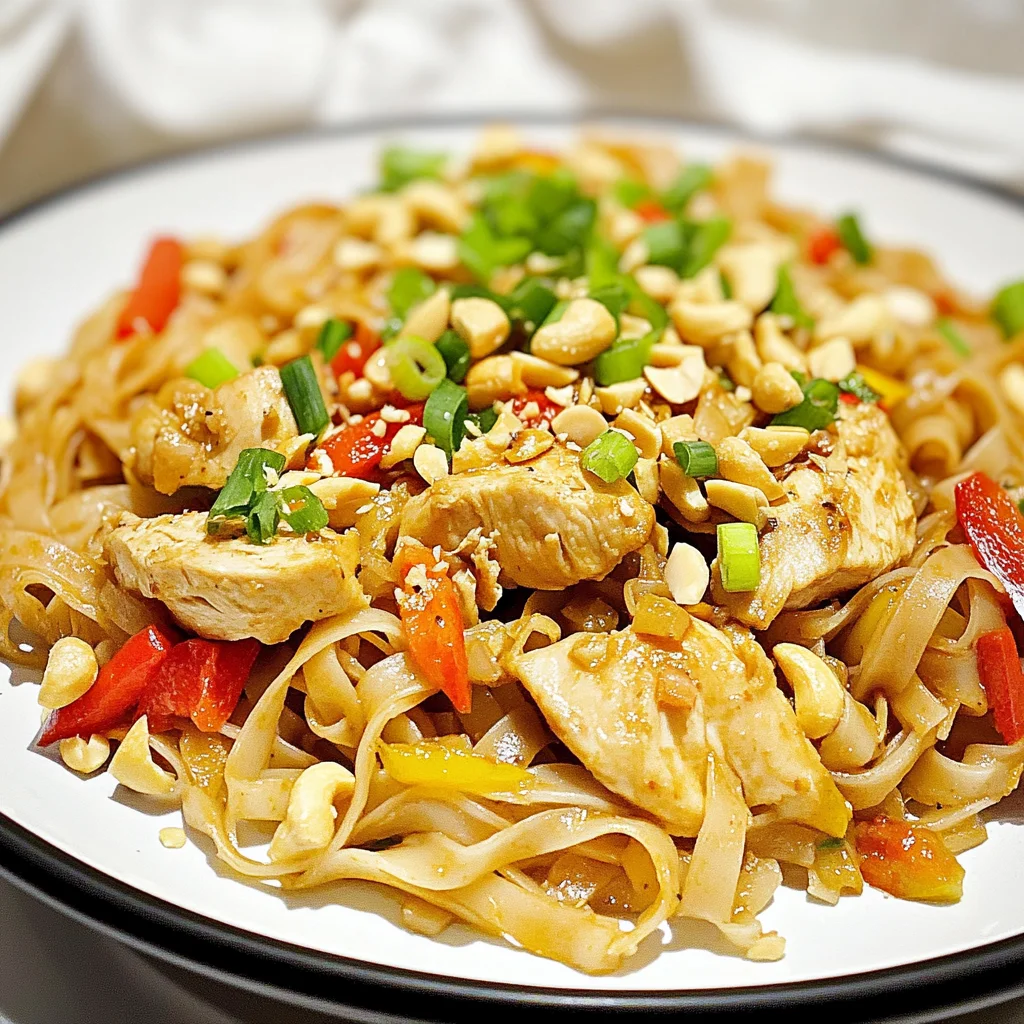 Keto Chicken Pad Thai Recipe