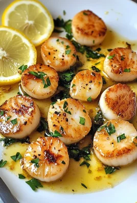 Keto Lemon Butter Scallops