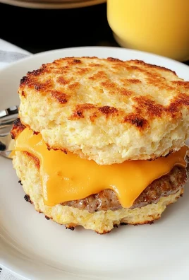Keto Sausage Breakfast Sandwich
