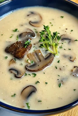 LOW CARB CREAMY MUSHROOM SOUP