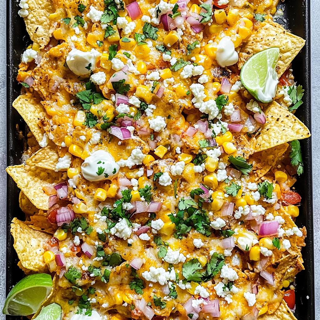 Mexican Street Corn Nachos