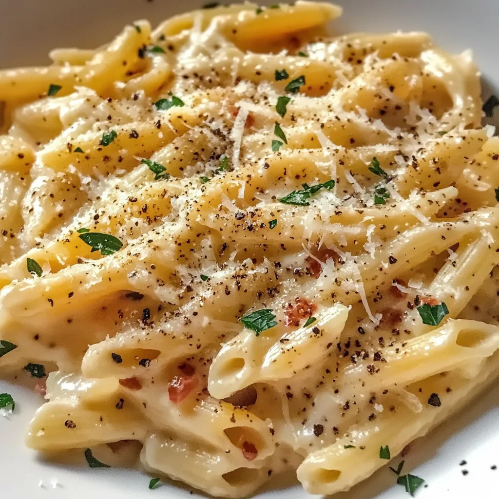 One Pot Creamy Garlic Pasta (Just 20 Minutes!)