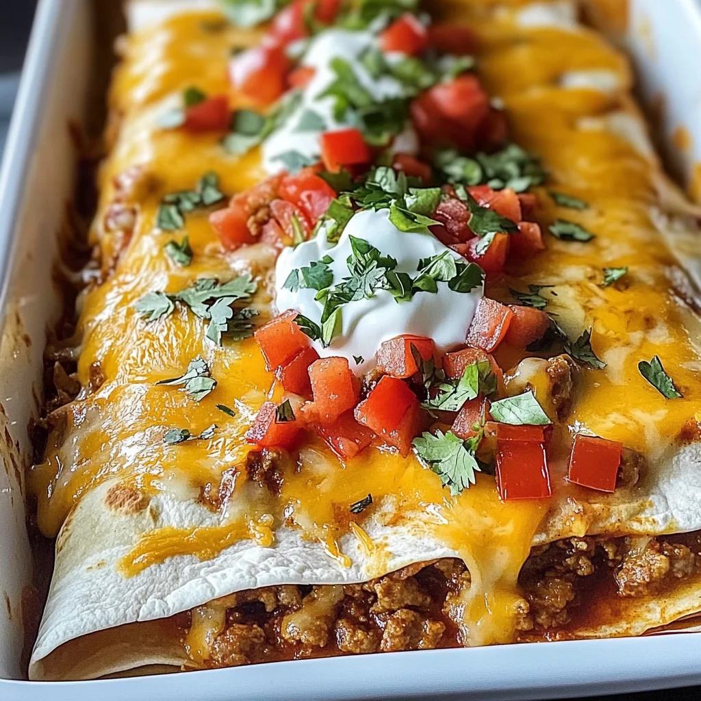 Overnight Breakfast Enchiladas