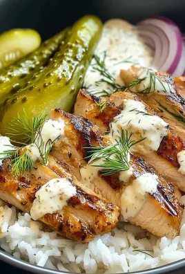 Pickle Chicken Rice Bowl