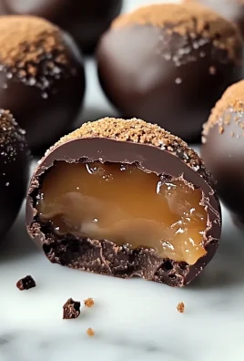 Salted Caramel Fudge Truffles