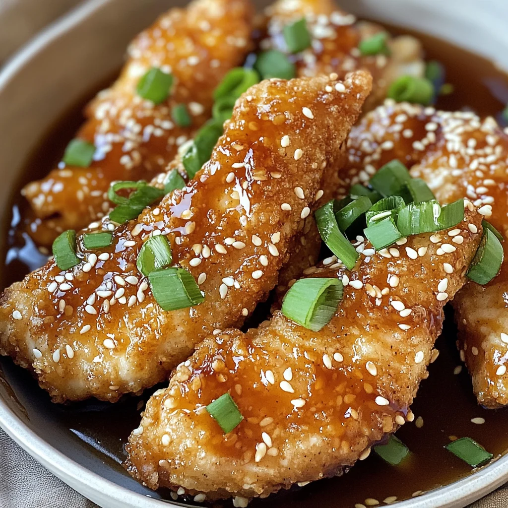 Sesame Chicken Tenders A Crispy Delight for Every Occasion