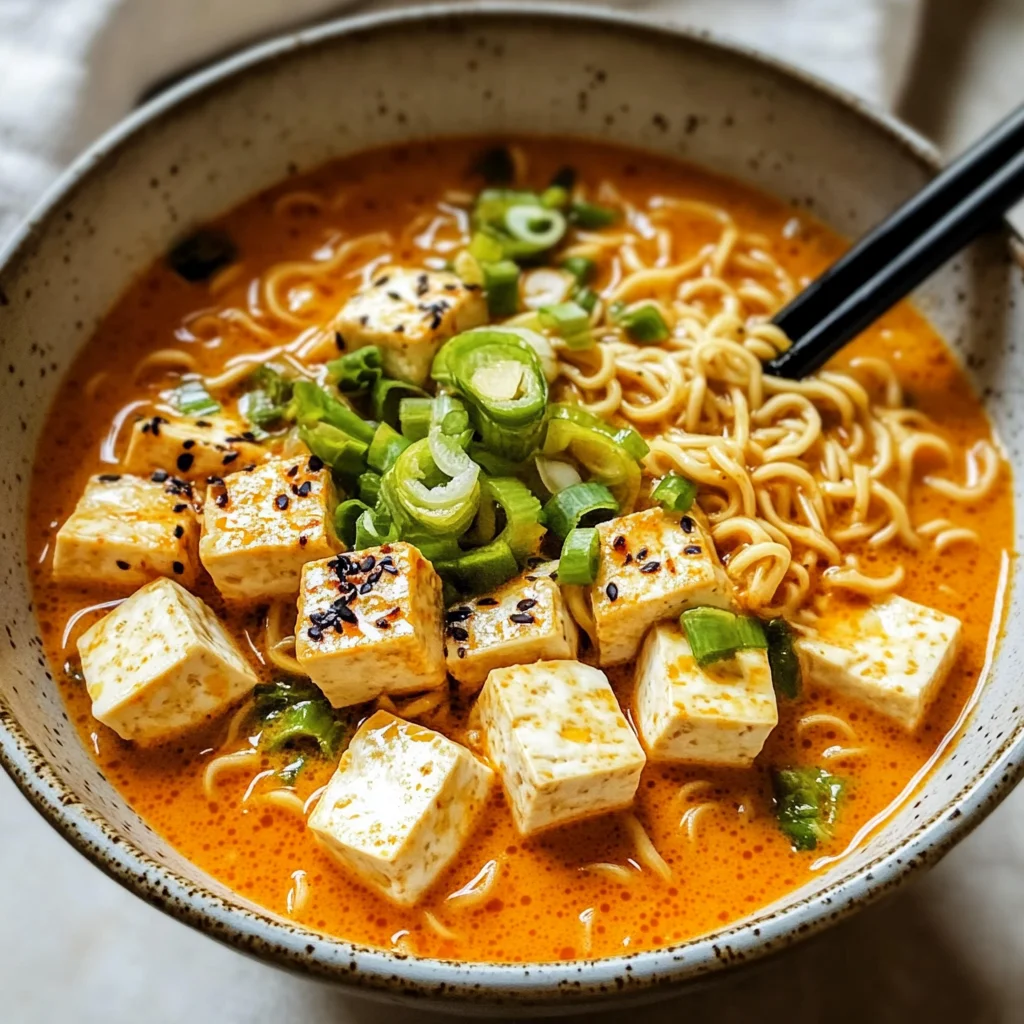 Spicy Coconut Curry Ramen