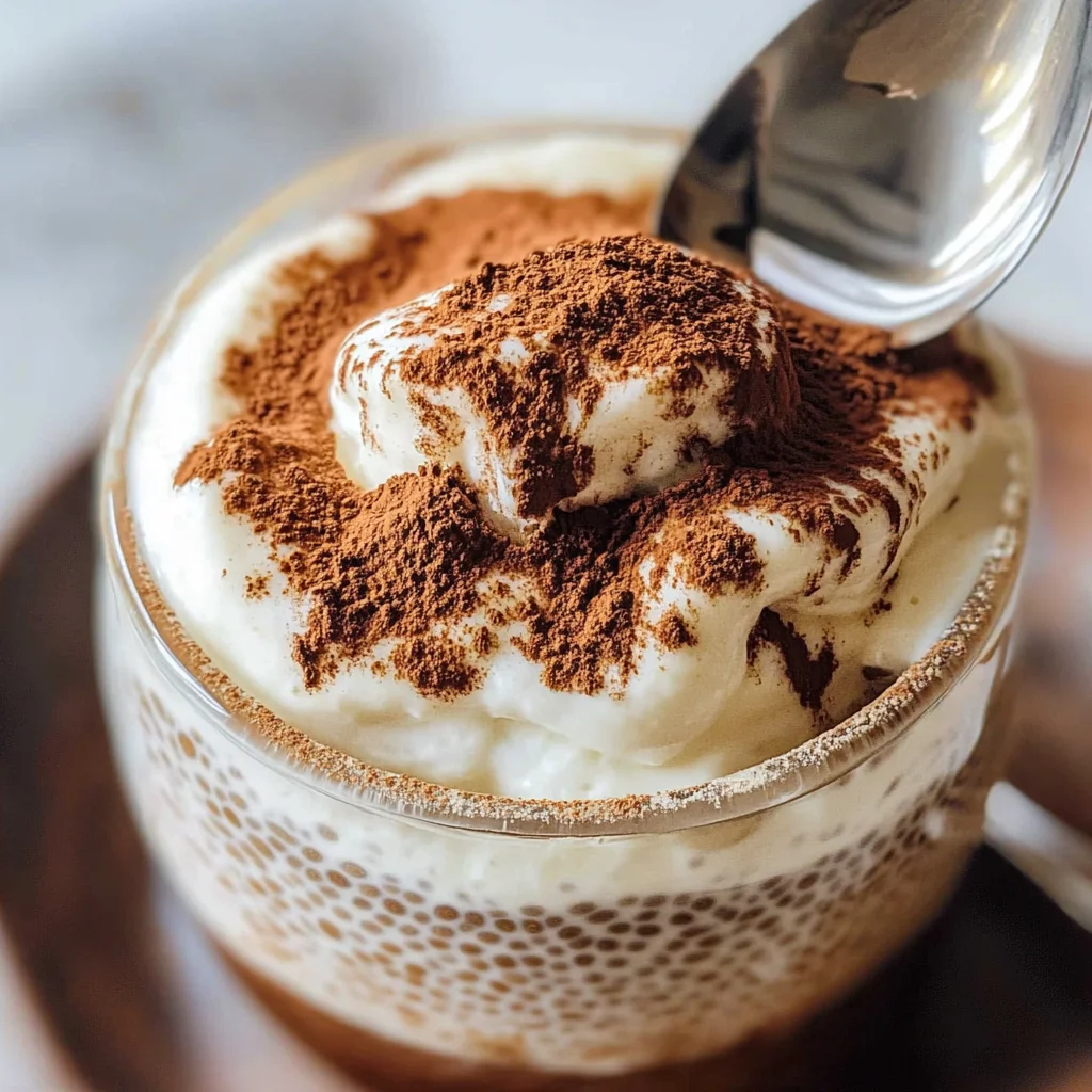 Tiramisu Chia Pudding