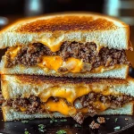 Ultimate Cheesy Ground Beef Melt