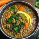 Vegan Whole Lentil Soup