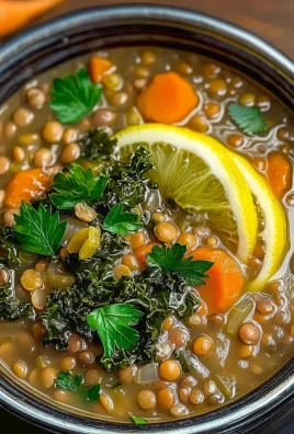 Vegan Whole Lentil Soup