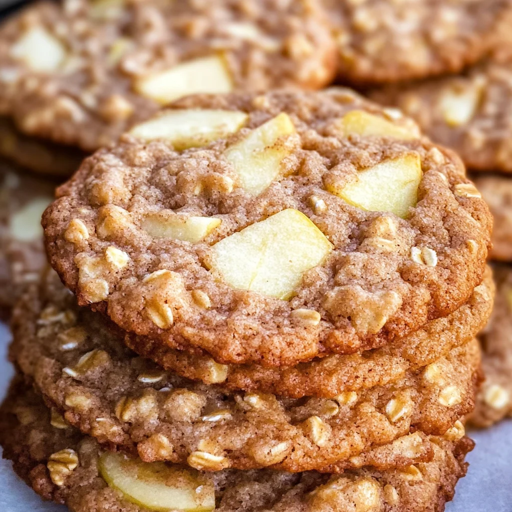 Apple Oatmeal Cookies