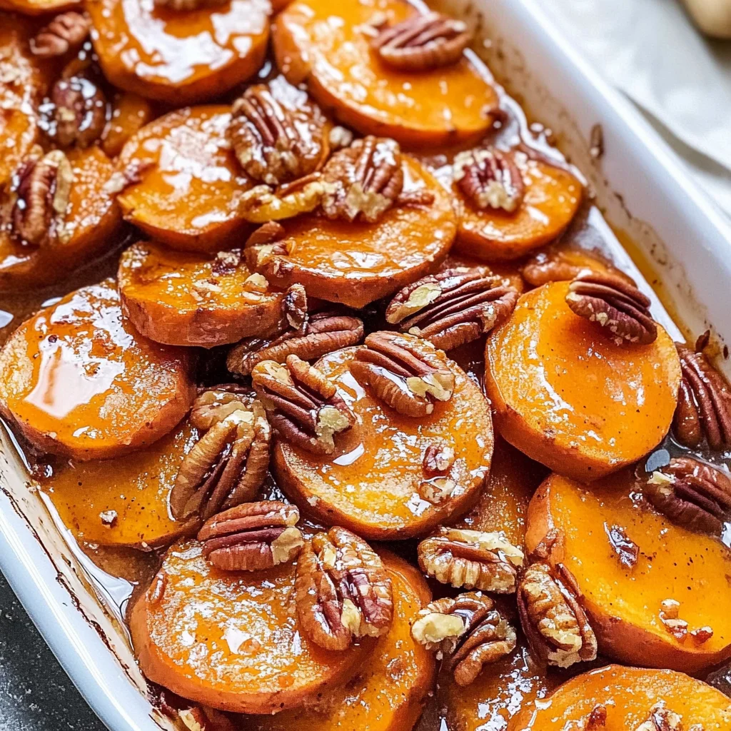 Baked Candied Sweet Potatoes