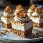 Biscoff Cheesecake Bites Creamy, Crunchy, No-Bake Delight