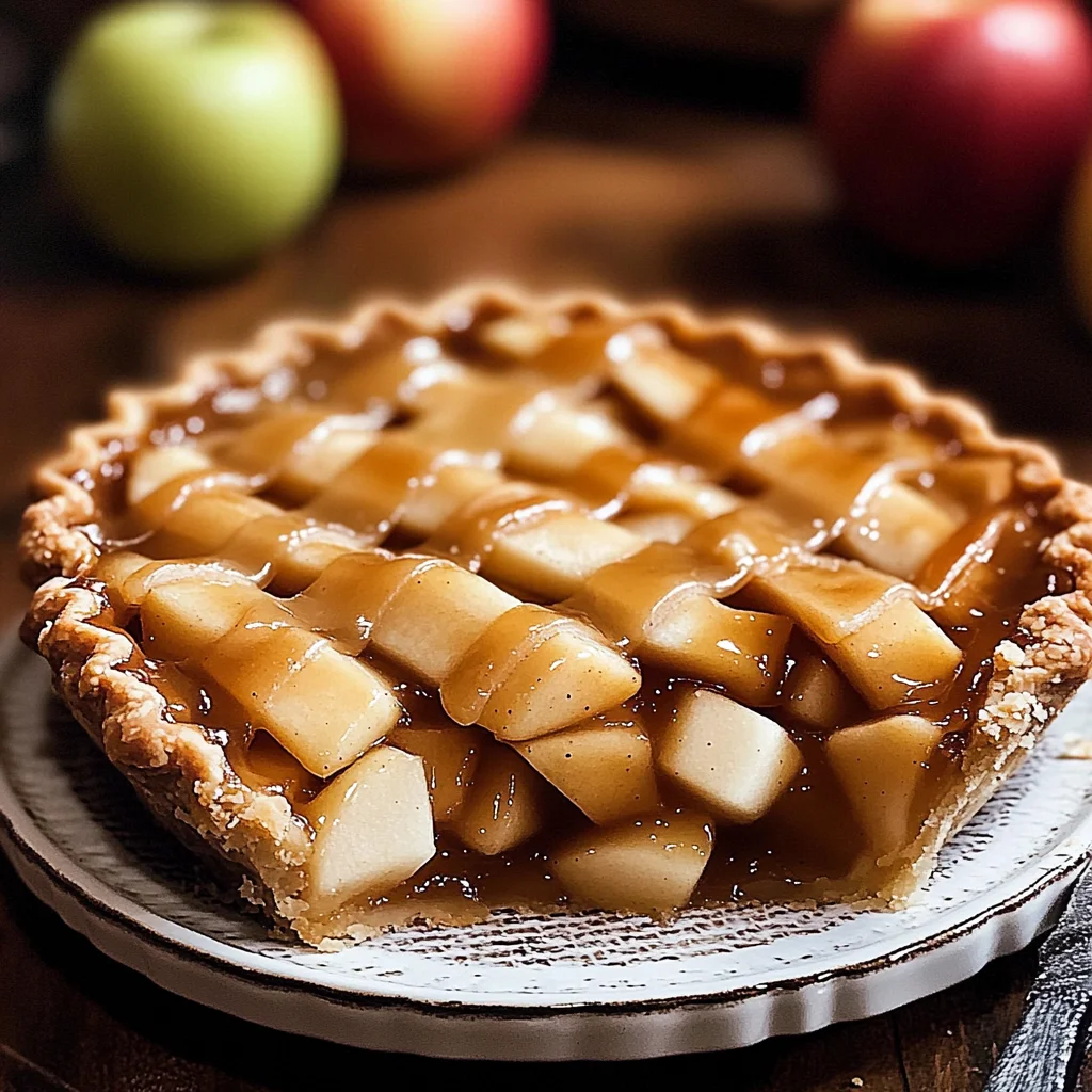 Caramel Apple Pie