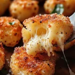 Cheesy Parmesan Mozzarella Bites