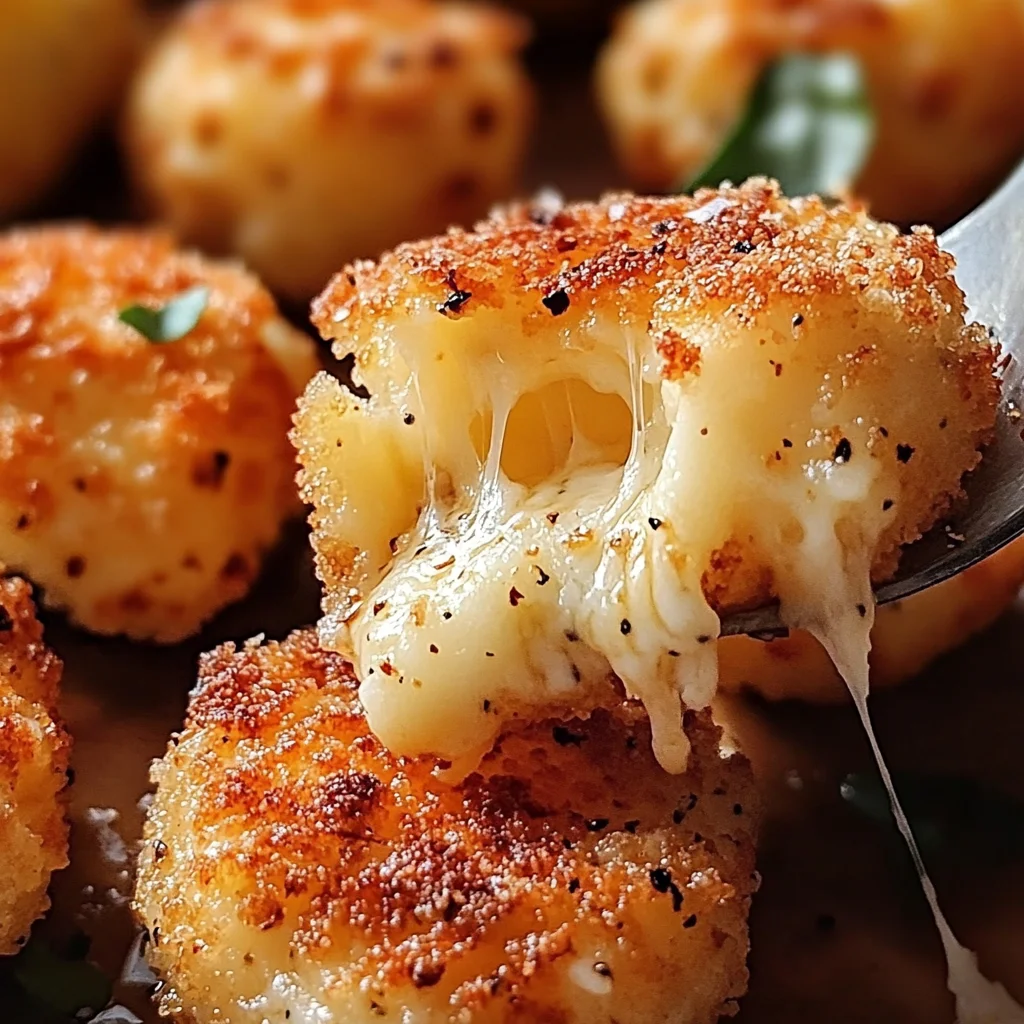 Cheesy Parmesan Mozzarella Bites