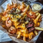 Cheesy Steak & Shrimp Fries: The Ultimate Loaded Comfort Food