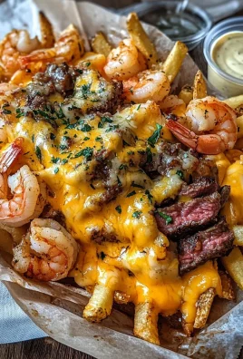 Cheesy Steak & Shrimp Fries: The Ultimate Loaded Comfort Food