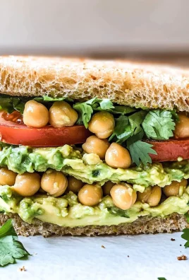 Chickpea Avocado Sandwich Recipe