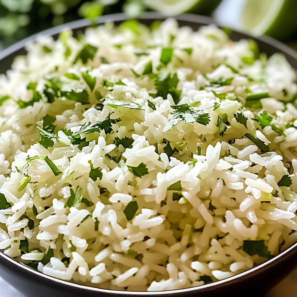 Cilantro Lime Rice