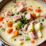 Creamy Ham and Potato Soup Recipe