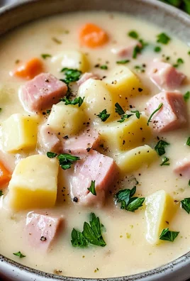 Creamy Ham and Potato Soup Recipe