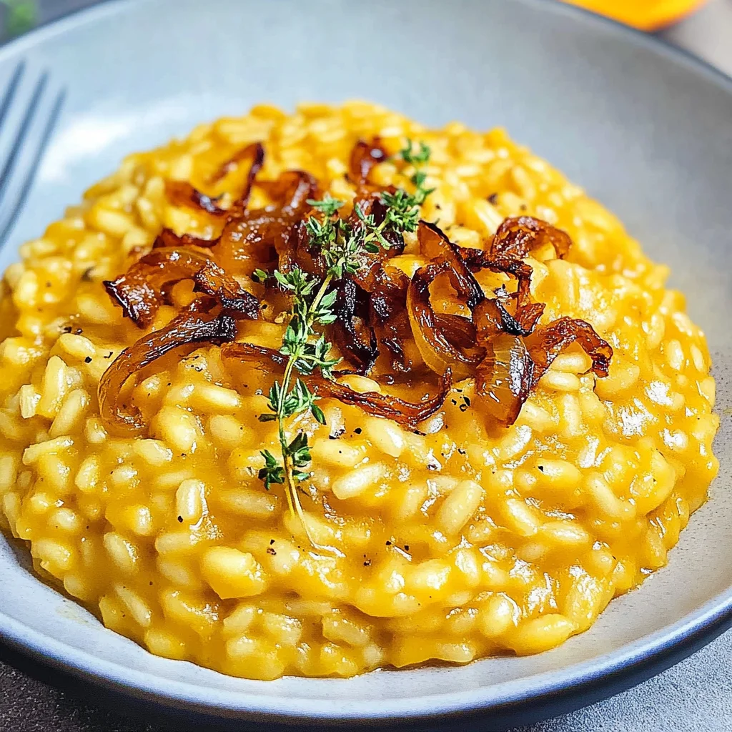 Creamy Pumpkin Risotto (Easy & Comforting Fall Dinner)