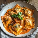 Creamy Red Pepper Ravioli: A Family-Favorite Weeknight Wonder