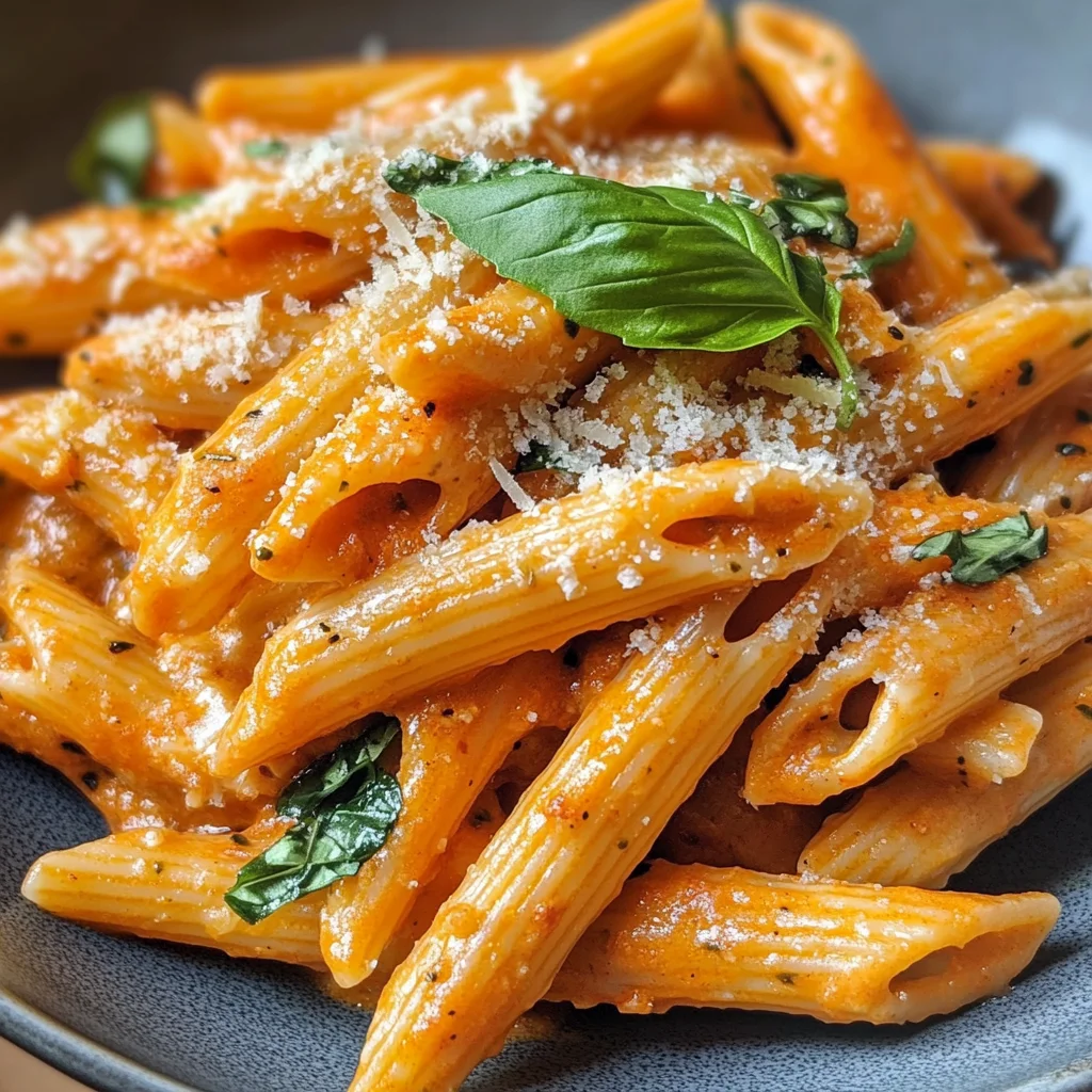 Creamy Roasted Red Pepper Pasta (30-Minutes) image 3