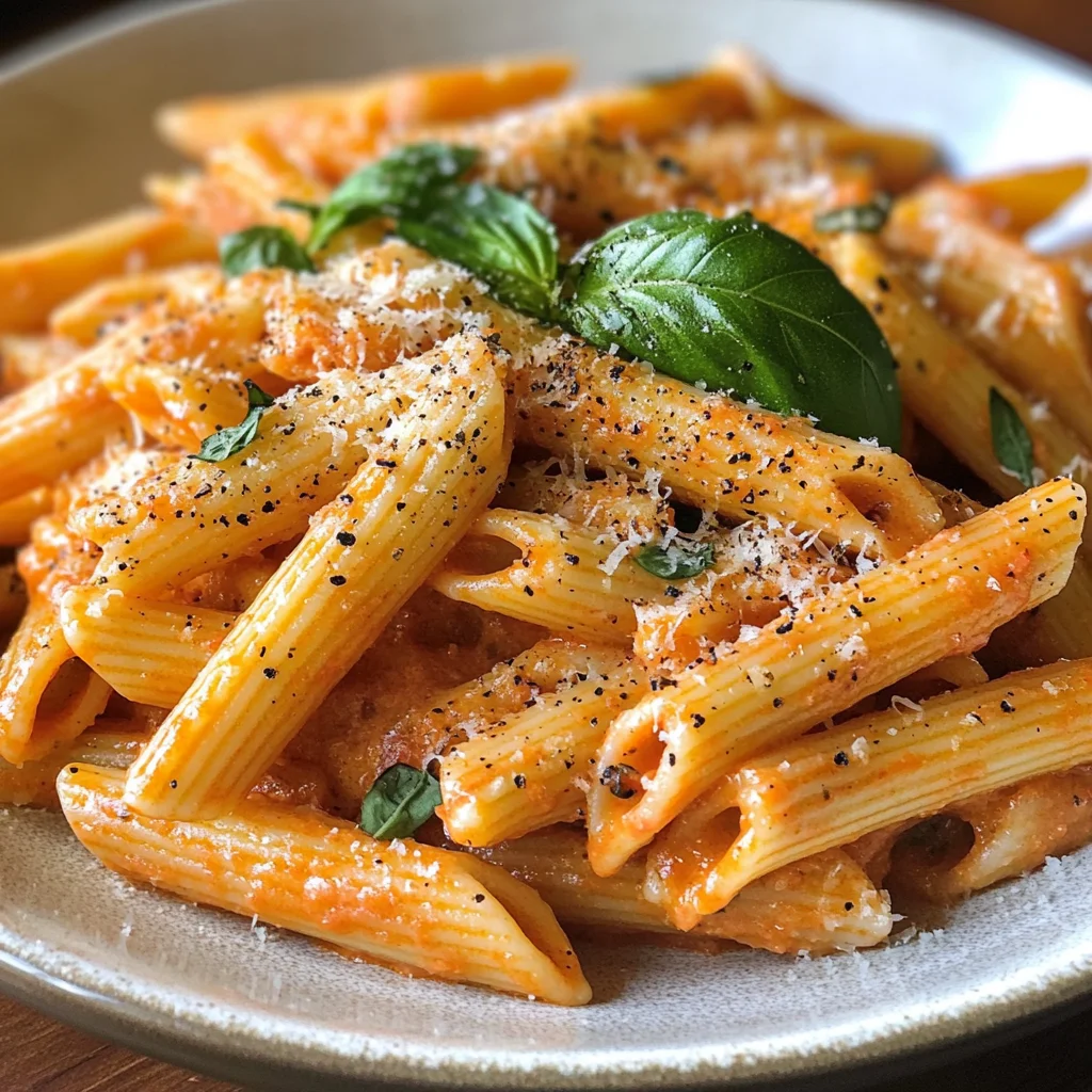 Creamy Roasted Red Pepper Pasta (30-Minutes) image 4