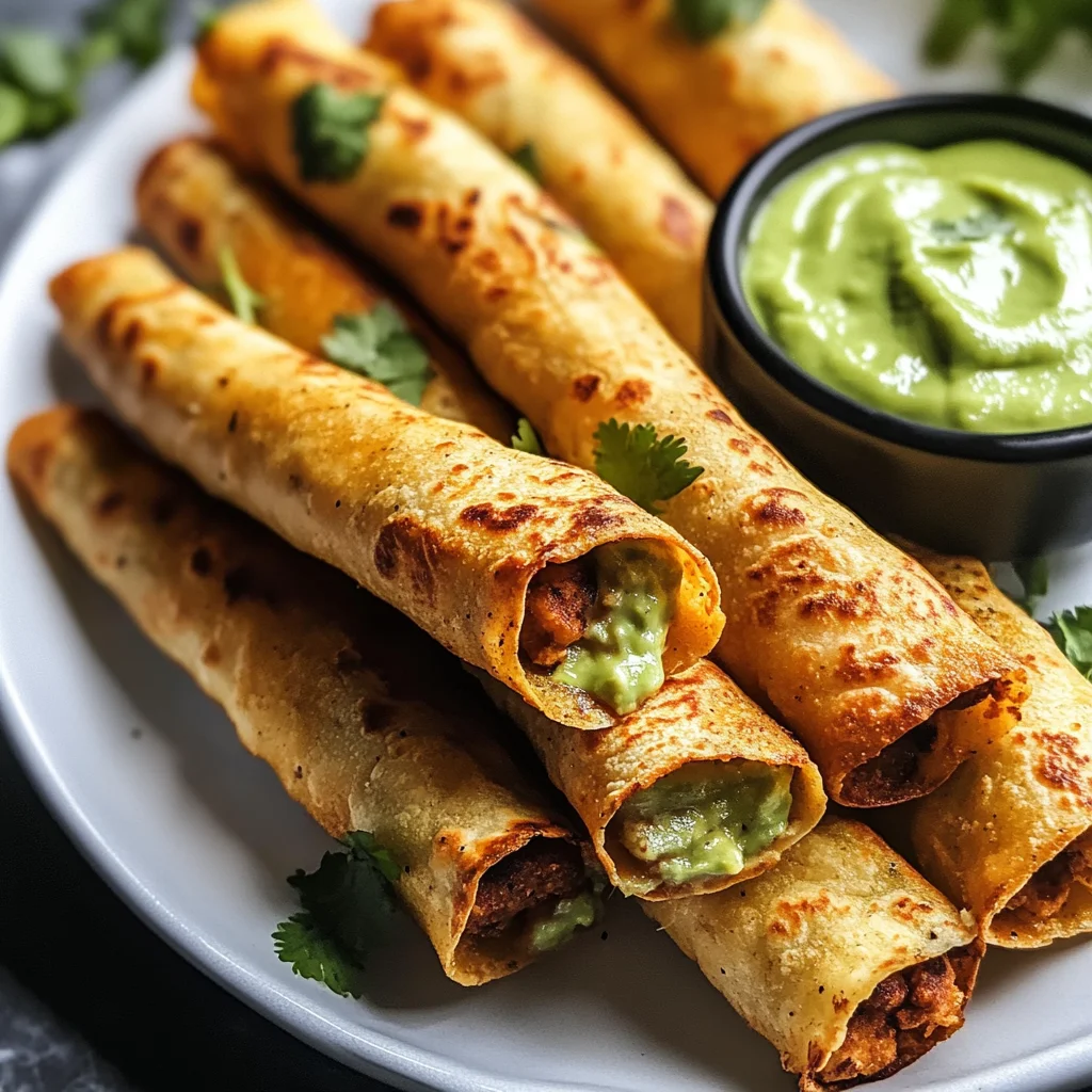 Crispy Vegan Taquitos Recipe