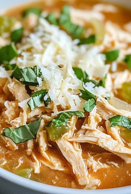 Crock Pot Creamy Chicken Parmesan Soup