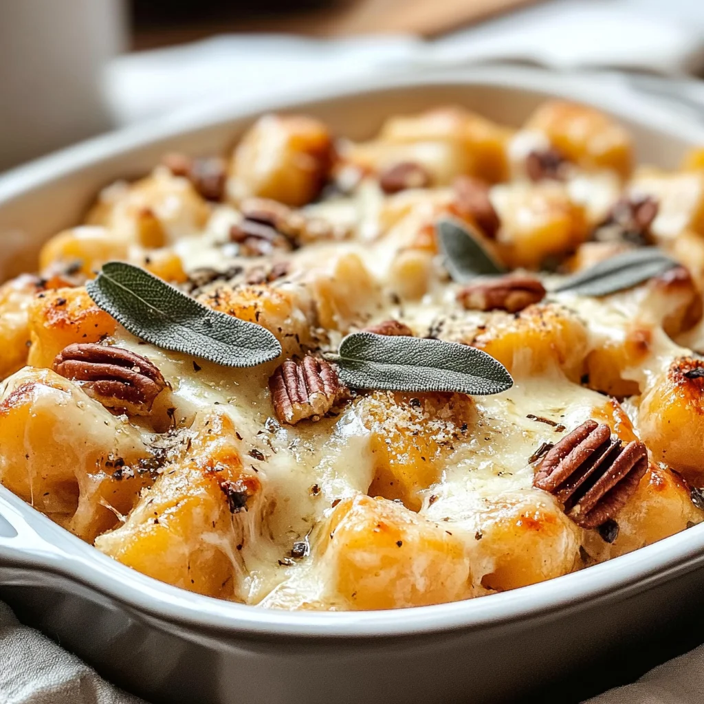 Delicious Pumpkin Gnocchi Bake