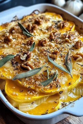 Delicious Sage Butternut Squash Gratin for Cozy Gatherings