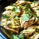 Easy Crockpot Cilantro Lime Chicken