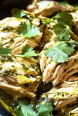 Easy Crockpot Cilantro Lime Chicken