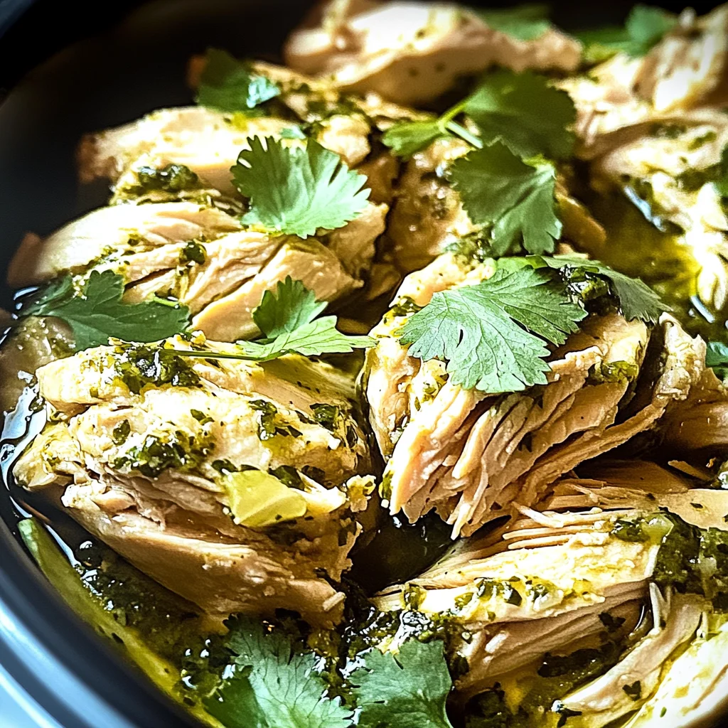 Easy Crockpot Cilantro Lime Chicken