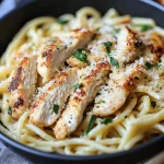 Easy Garlic Parmesan Chicken Pasta