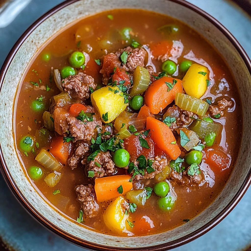Easy Hamburger Soup