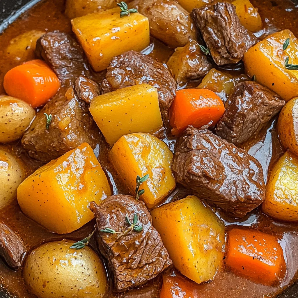 Easy Homemade Beef Stew