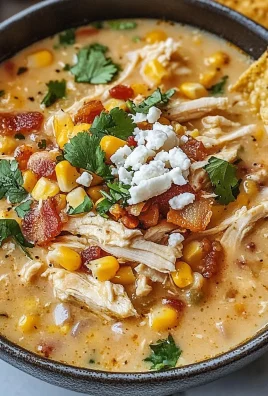 Easy Mexican Street Corn White Chicken Chili Recipe