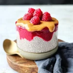 Easy PB&J Chia Pudding