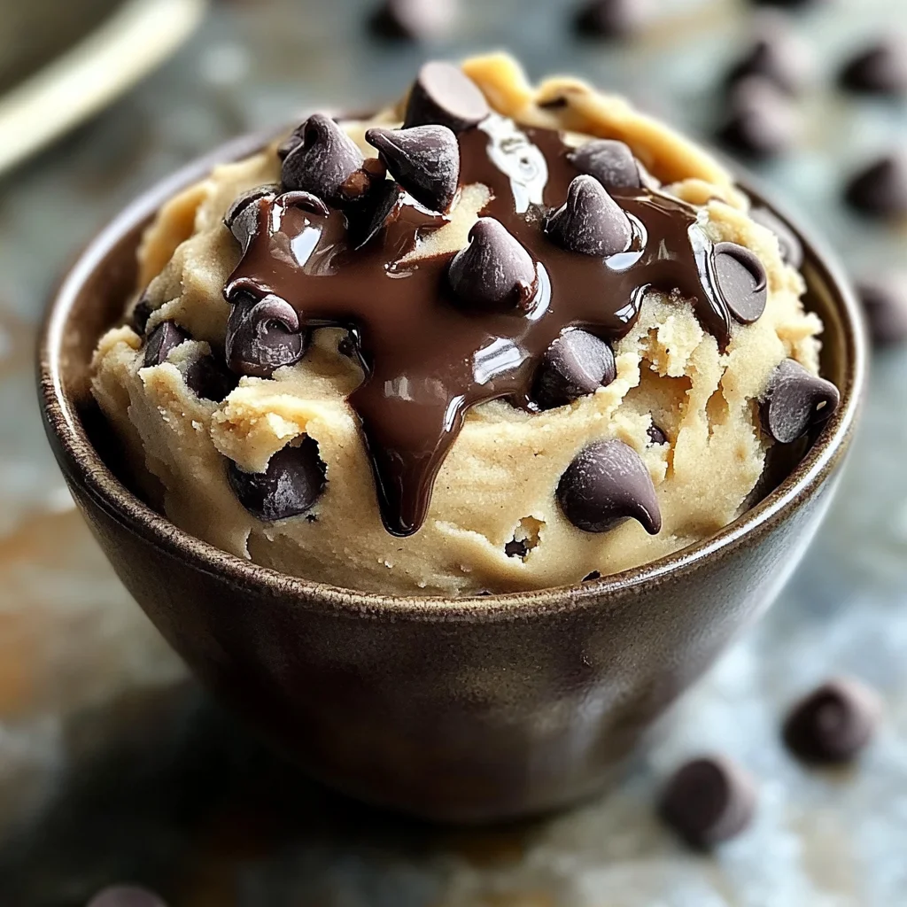 Edible Cookie Dough (only 5min & Eggless!)