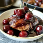 Fresh Cherry Balsamic Glaze
