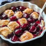 Fresh Cherry Cobbler