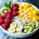 Fruit and Oatmeal Breakfast Bowl