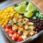 Ground Chicken Burrito Bowls