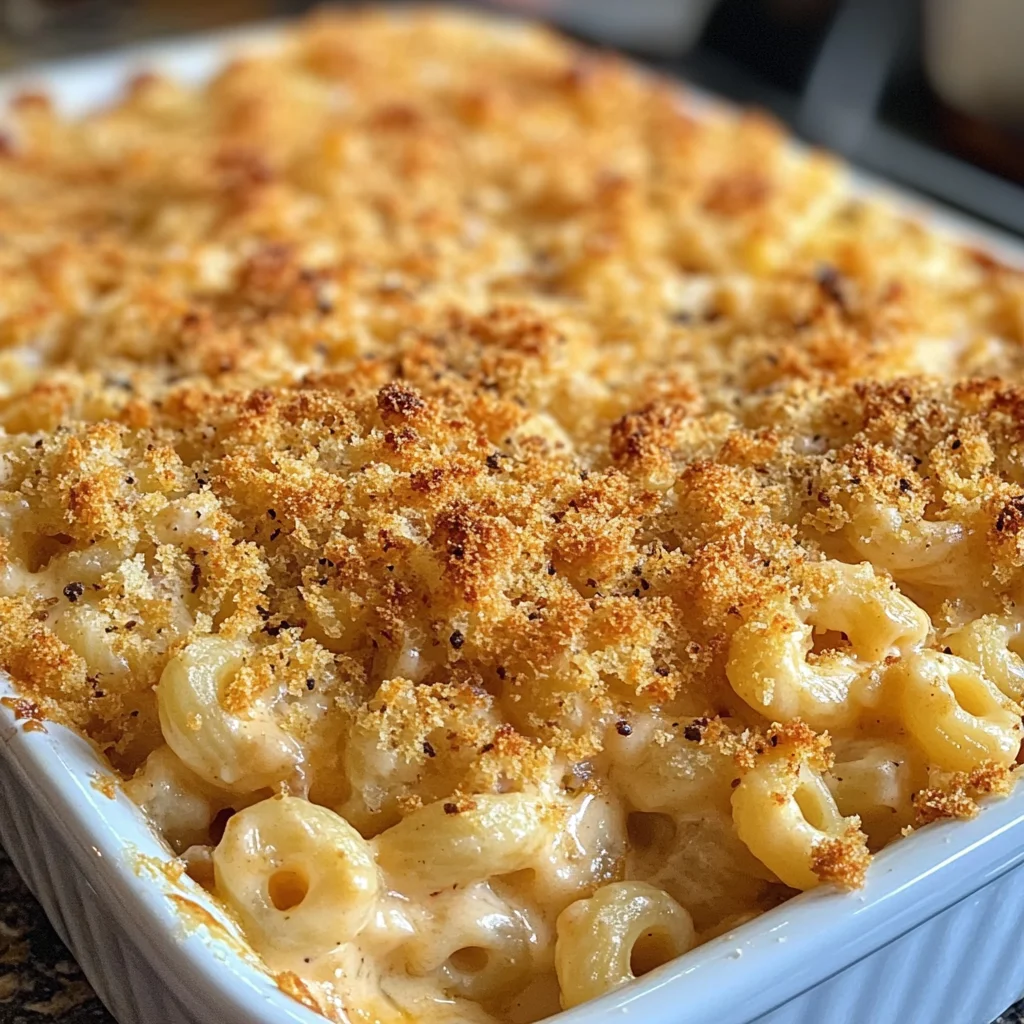 Healthy Baked Mac and Cheese