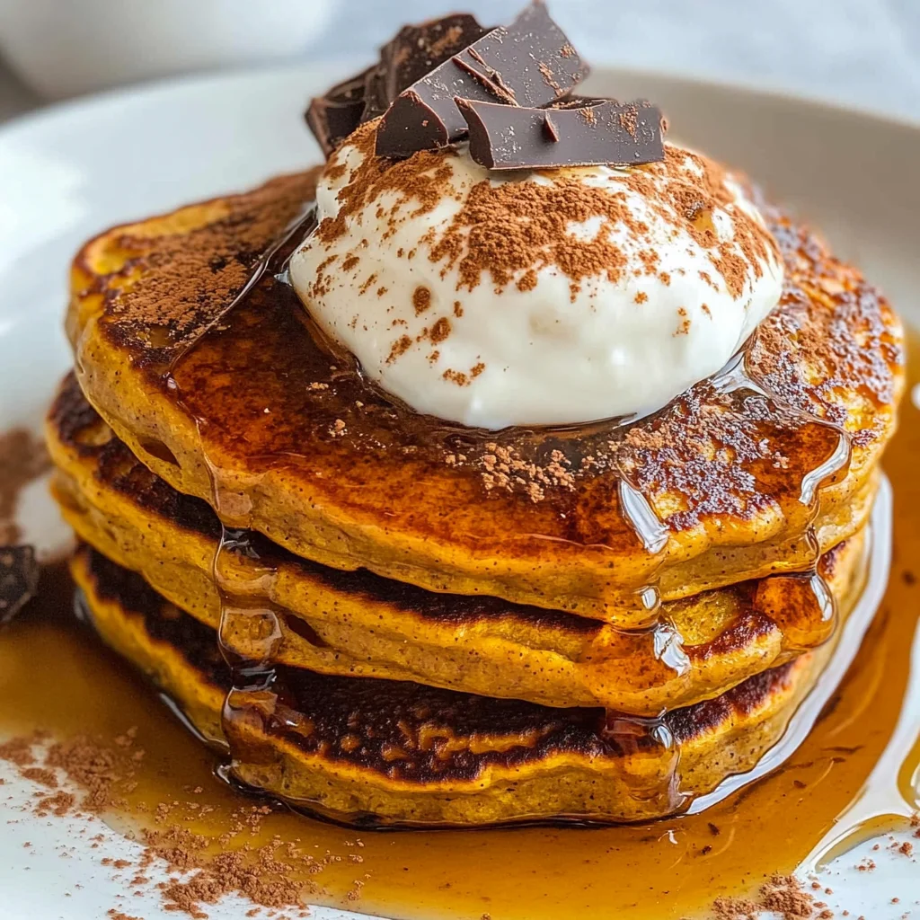 Healthy Pumpkin Pancakes Recipe